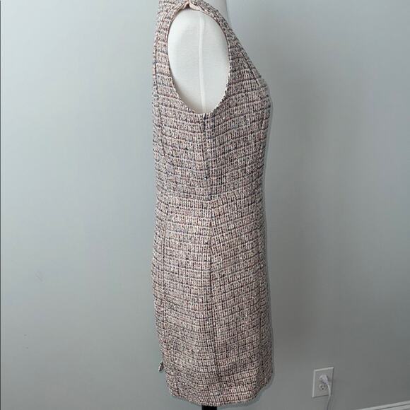 WHBM Tweed Sleeveless Sheath Dress Women’s 12 - Picture 7 of 13